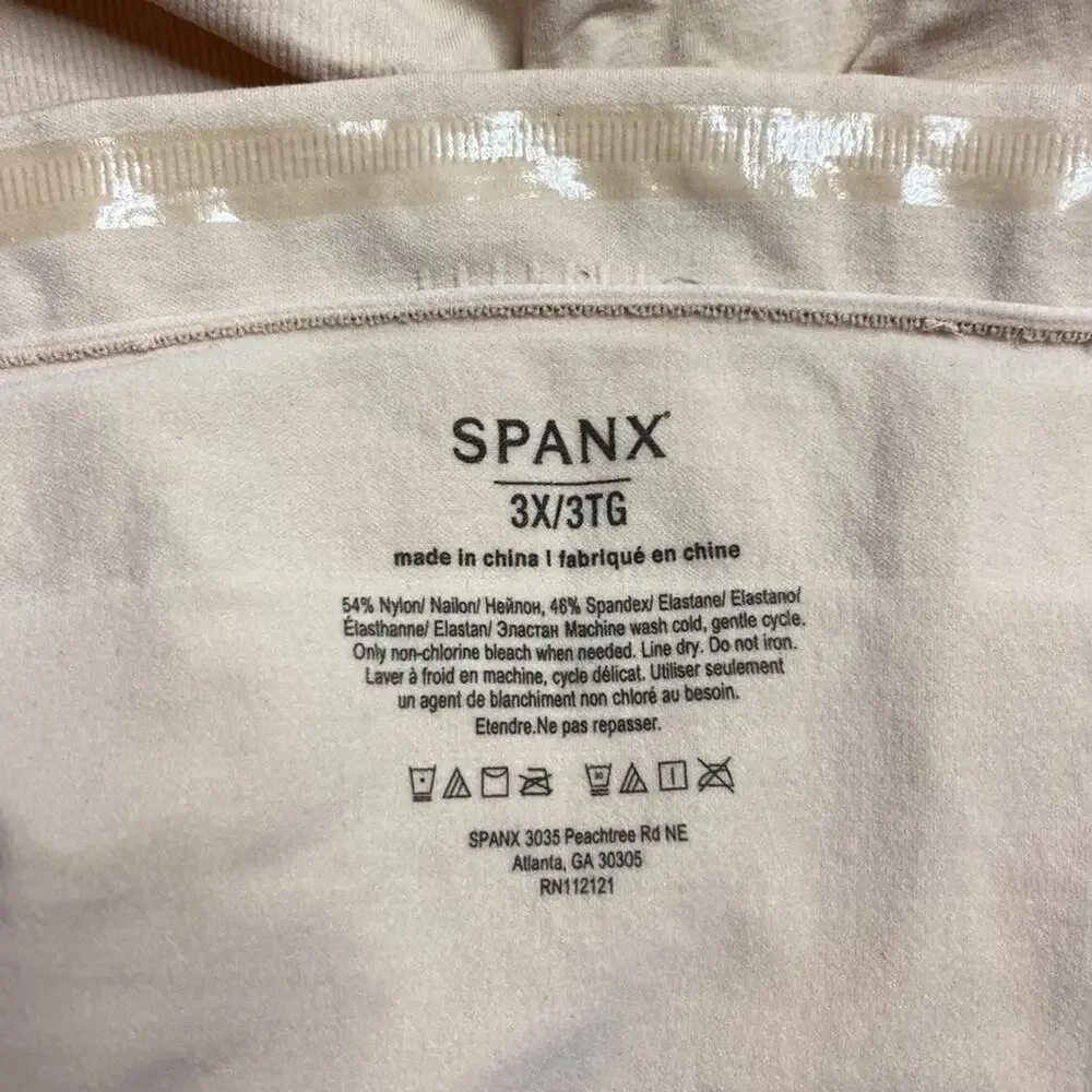 Spanx, Nude, Full Body, Size 3X